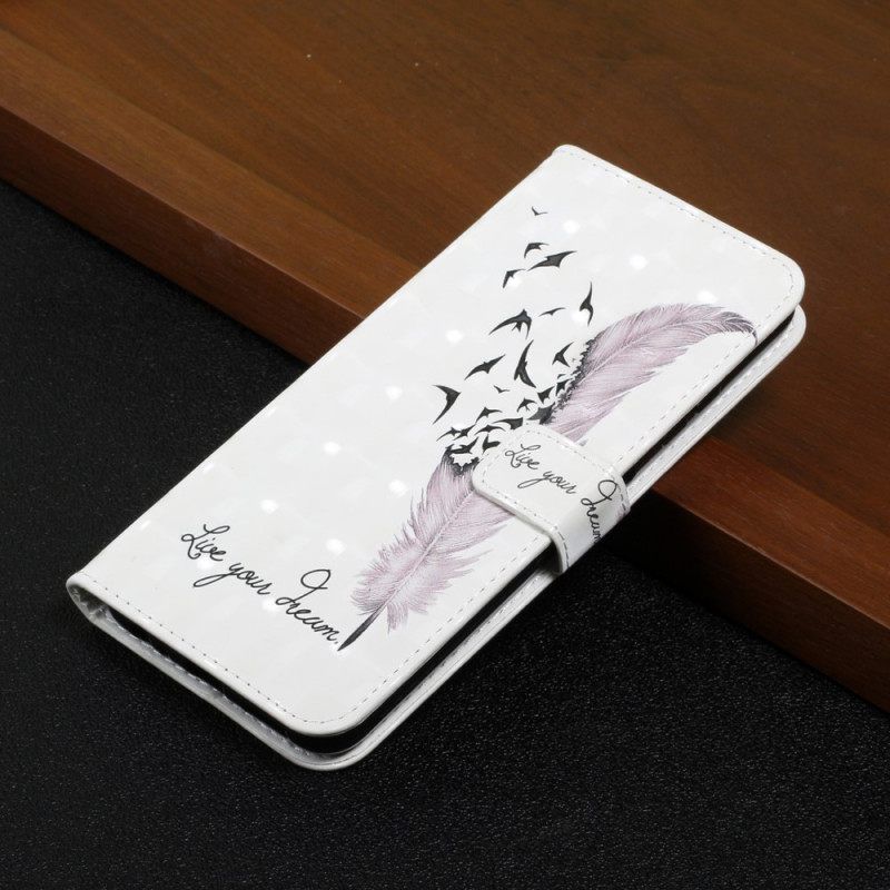 δερματινη θηκη Samsung Galaxy S22 5G Ζήσε Το Όνειρό Σου